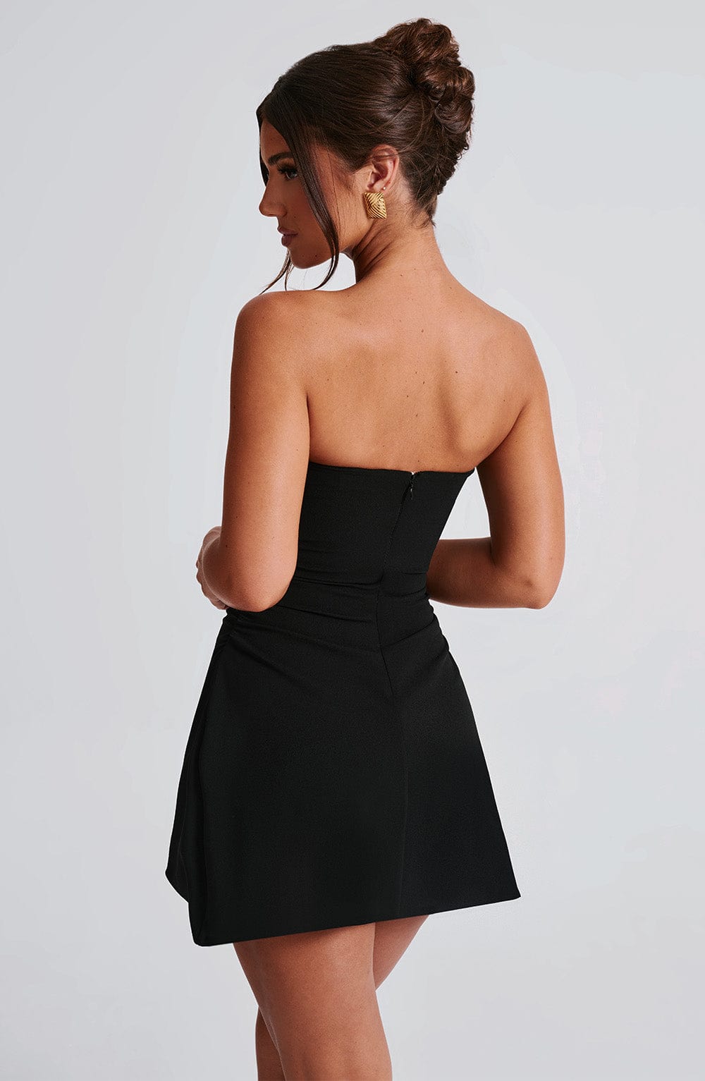 HEIDI MINI DRESS - Black