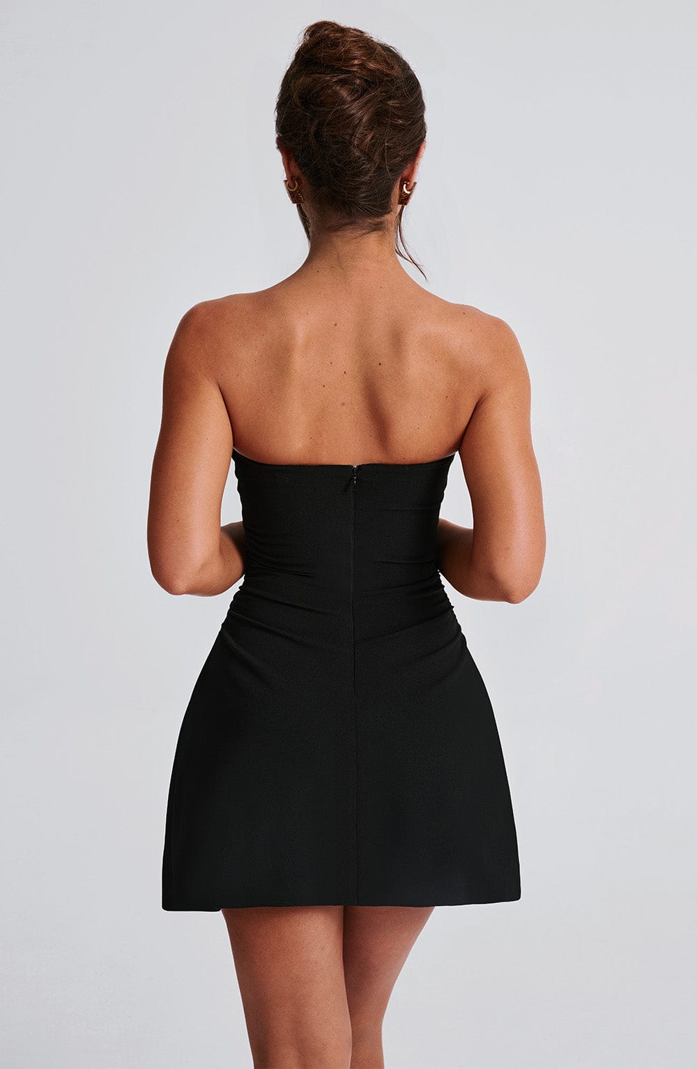 HEIDI MINI DRESS - Black