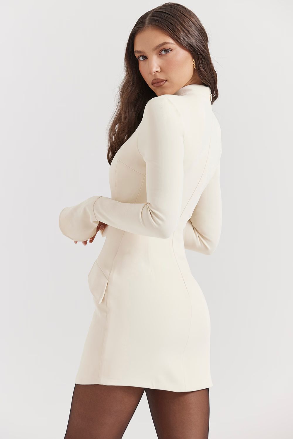 JADE MIDI DRESS - CREAM